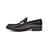 Boss Genuine Leather Slip-On British Walker Shoes with Pony Skin Detail