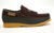 King Old School Leather and Suede Slip-On Shoe with Tassel Detailing