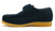 Royal Retro Velcro Shoe with Genuine Leather and Suede for Extra Width and Comfort