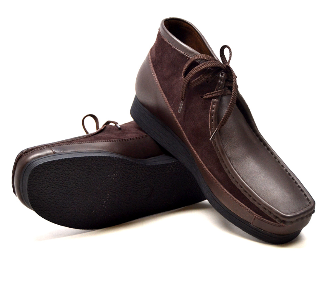 New Castle Leather Suede Mens Casual Shoe British Collection British Walker