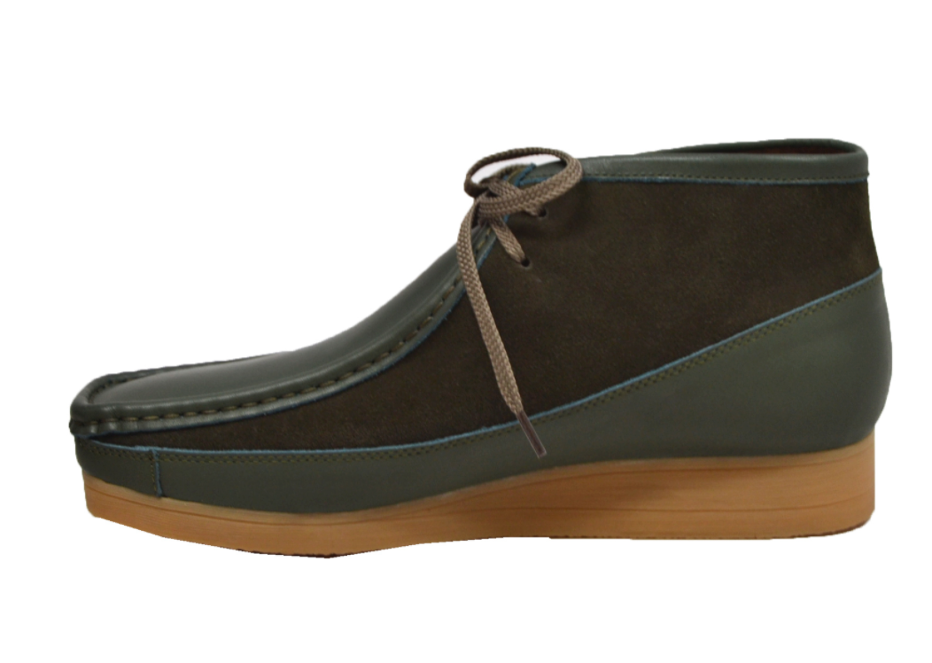 New Castle Leather & Suede Mens Casual Shoe - British