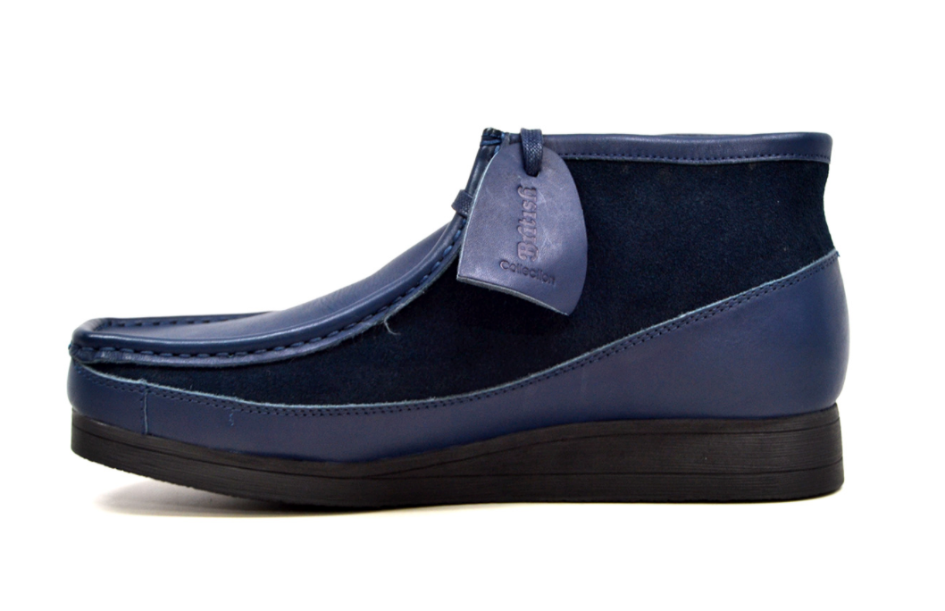 New Castle Leather & Suede Mens Casual Shoe - British  display picture 3