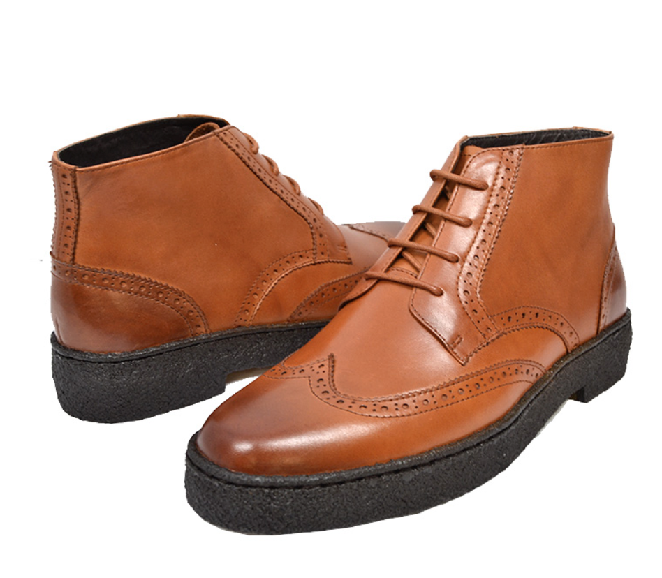Original Playboy Wingtip Leather Shoes -British Collection 