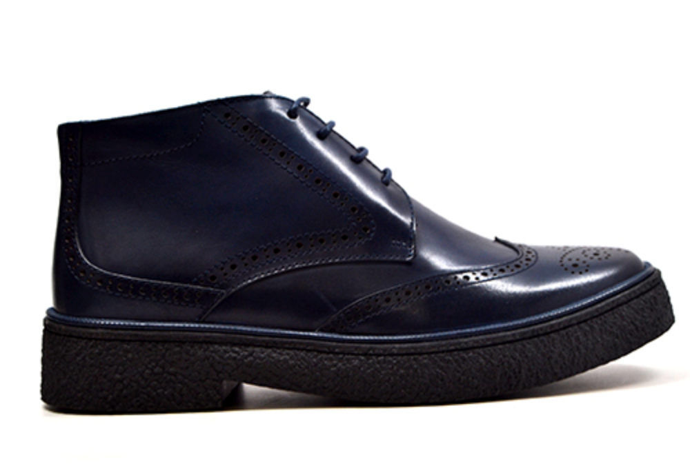 Classic Playboy Wingtip Leather - Timeless Style and