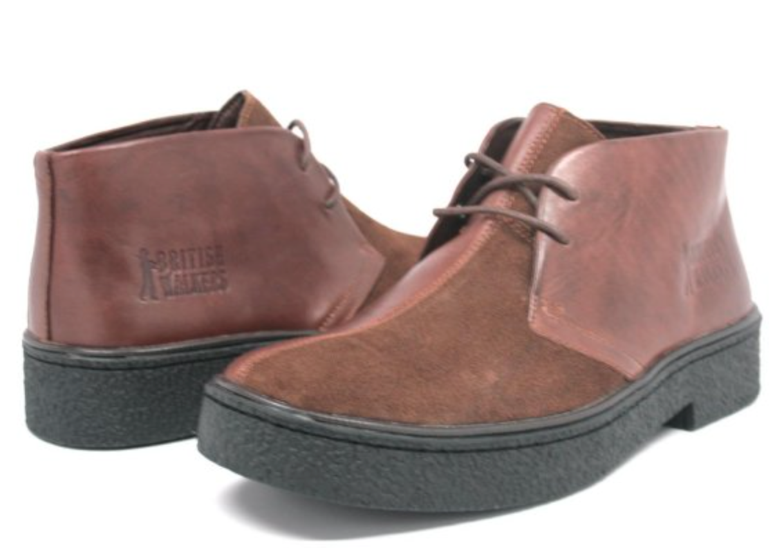 British Walkers Classic Playboy Men\'s Leather Chukka Boots Red Leather Size 12M British Walkers  main image 4