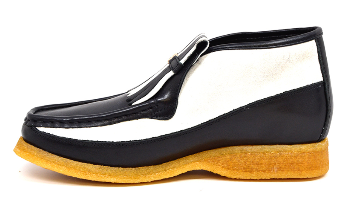 Apollo Black and White - Stylish and Comfortable Shoes from the