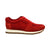 Surry Red Suede Sneaker - Handcrafted British Collection for Everyday Luxury